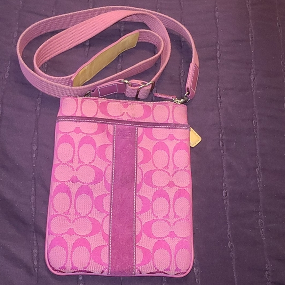 Coach Bags Coach Pink Crossbody Bag Poshmark